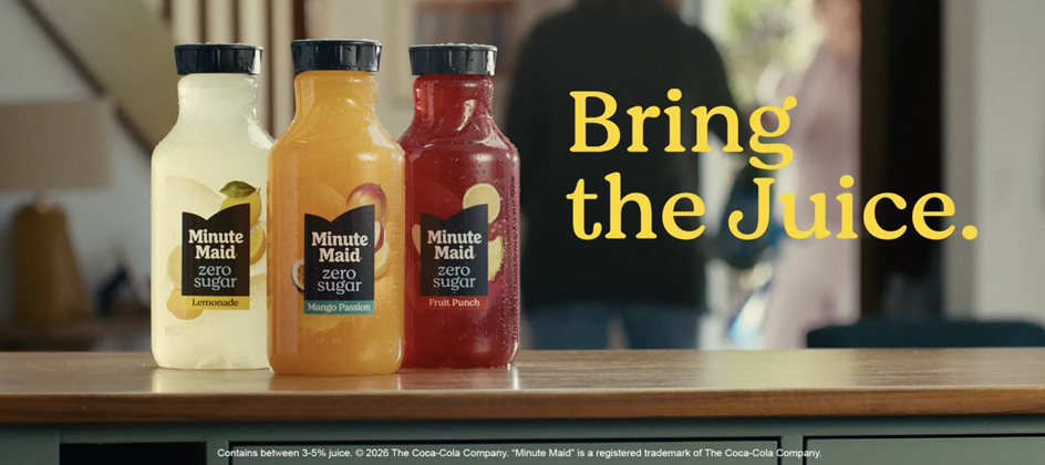 Minute Maid toasts everyday wins